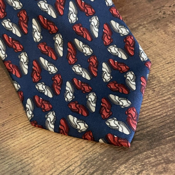 Bally Men's Vintage Silk Necktie / Made in the US… - image 3