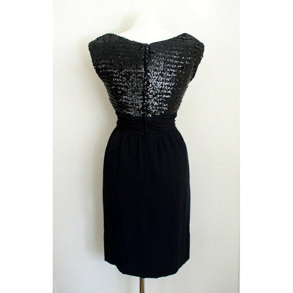 Vintage 1950s Suzy Perette Womens Wiggle Dress Bl… - image 7