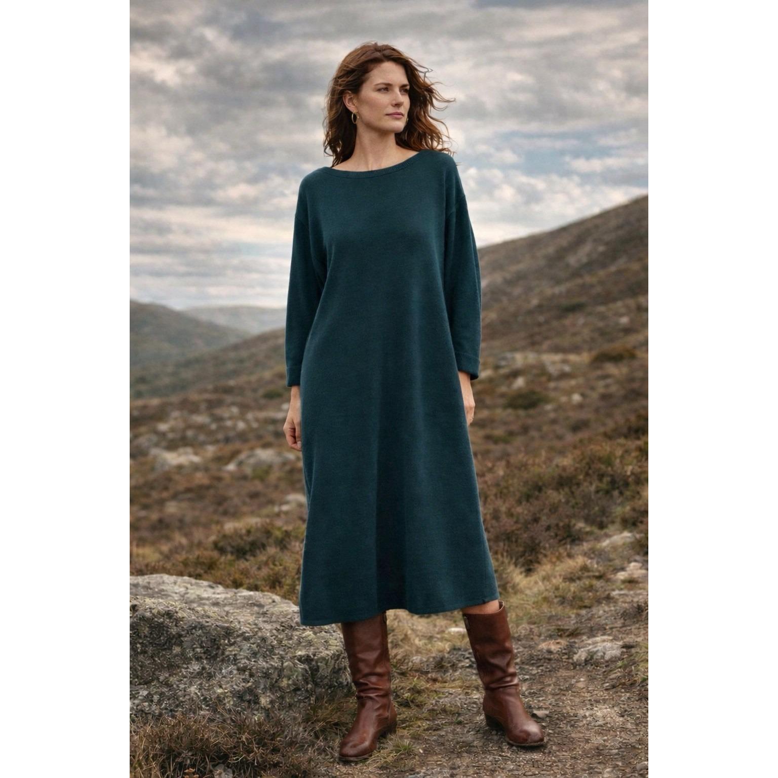a view linen dress ISOLA LINEN DRESS  Ravens View Ibiza