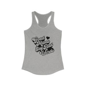 Boas mães dizem palavrões - Regata estilo nadador (feminino)