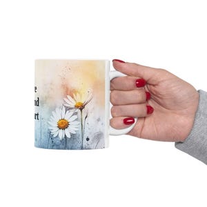 Jesus Mug, Peace of Mind + Heart, Morning Prayer, Christian Coffee Mug, John 14:27, Scripture Mug, Gift for Mom, Peace Mug, Prayer Mug