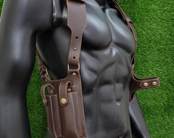 Handmade Leather 9mm Holster& 1911 Holster Tactical