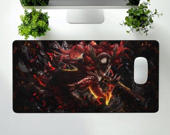 Alfombrilla de ratón Malenia de Elden Ring: alfombrilla de escritorio para juegos, impresión personalizada