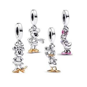 Mickey Mouse Charms, S925 Silver, For Pandora Bracelets, BUY 3 GET 70% OFF