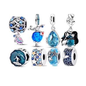 Ocean Charm, S925 Silver, For Pandora Bracelets, BUY 3 GET 70% OFF