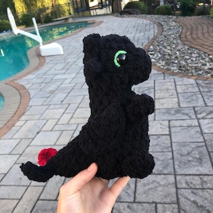 Toothless How To Train Your Dragon Crochet Stuffie
