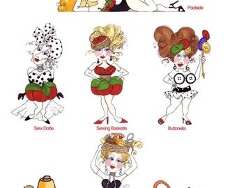 Loralie Designs Sew Girls 3: Machine Embroidery USB Stick