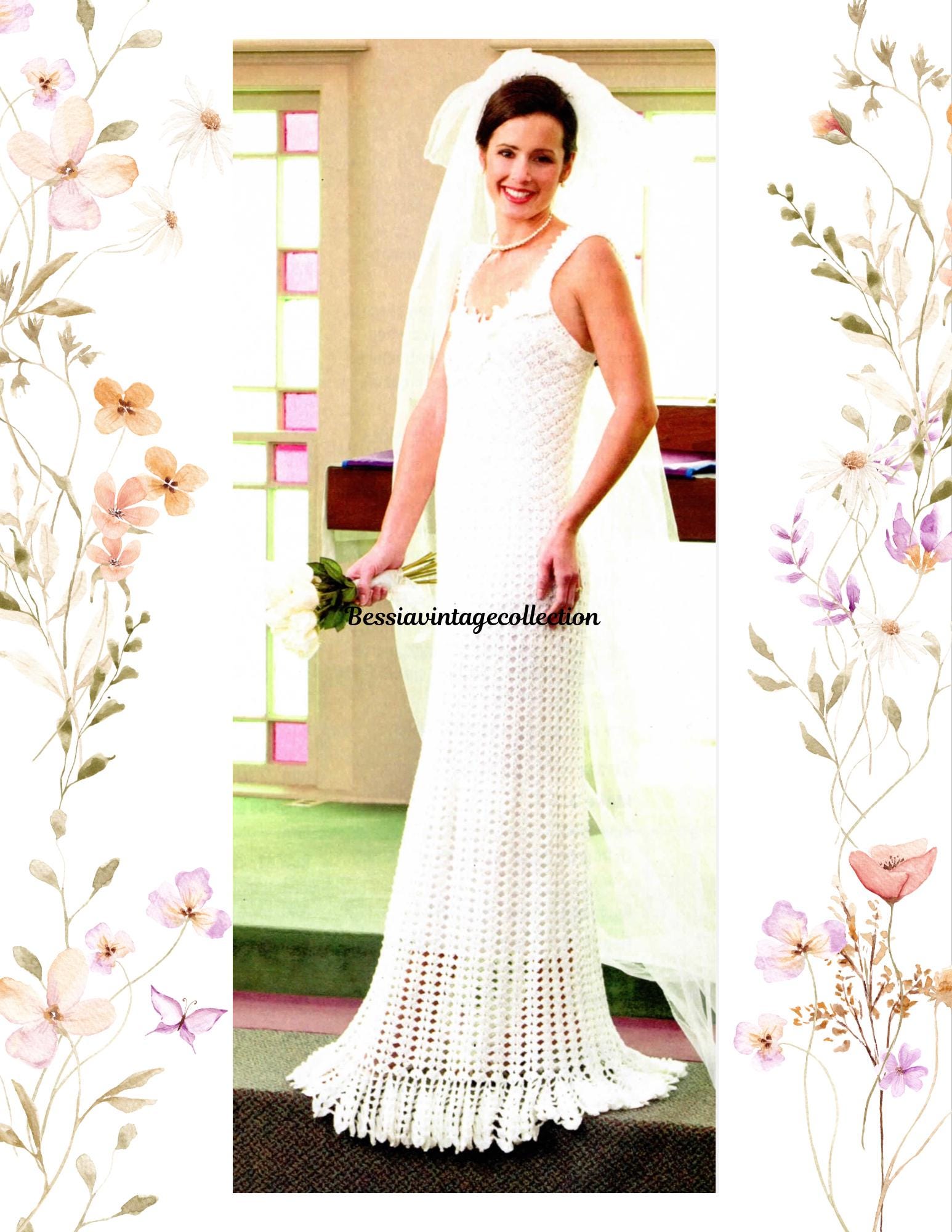 Crochet Wedding Dress Pattern