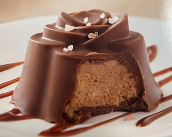 Handmade Chocolate Peanut Butter Mousse Bombs