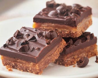 Gooey Caramel Espresso Bars Recipe