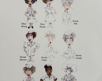 Nifty Nurses Machine Embroidery Designs: Loralie Designs USB Stick