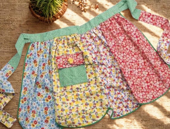 Vintage Apron Sewing Pattern: 1960s Style (PDF Pattern)