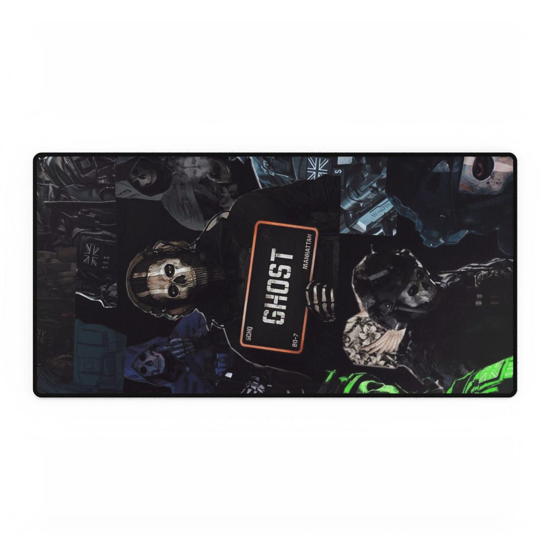 Call of Duty Ghosts Desk Mat | Gaming Mouse Pad, Team Logo, FPS Playmat ...
