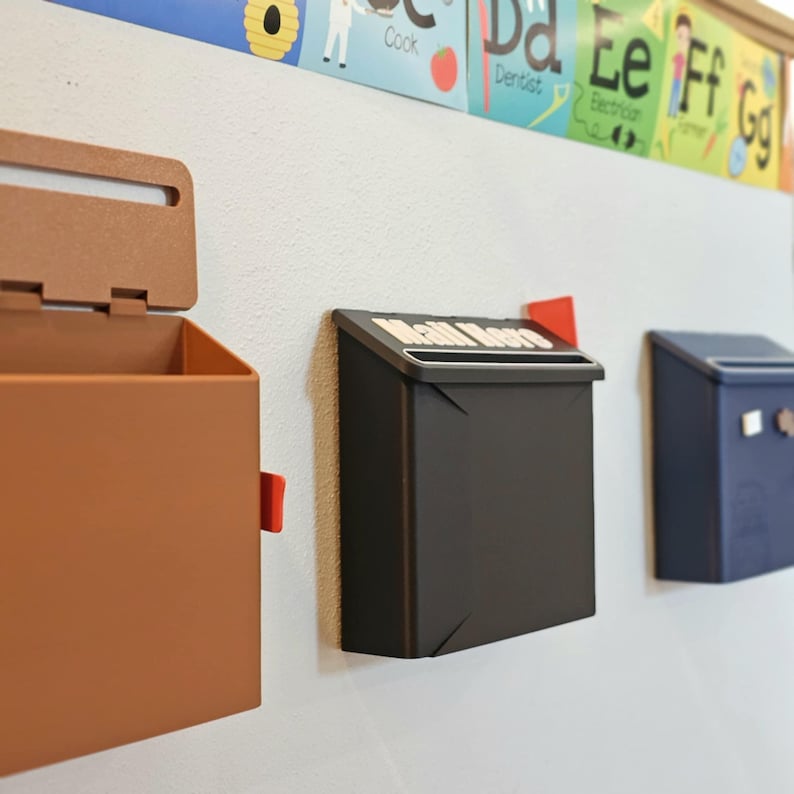 Learning Through "letters", Personalized Kids Mailbox: Montessori ...