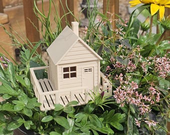 Miniature Fairy Garden House: 3D Printed Cottage Plant Decor