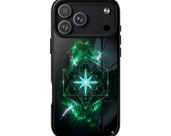 Estojo de Geometria Sagrada Amenti Star-Gate | Cubo de Metatron 5D e Estrela Esmeralda | Escudo de Frequência da Série Star-Born