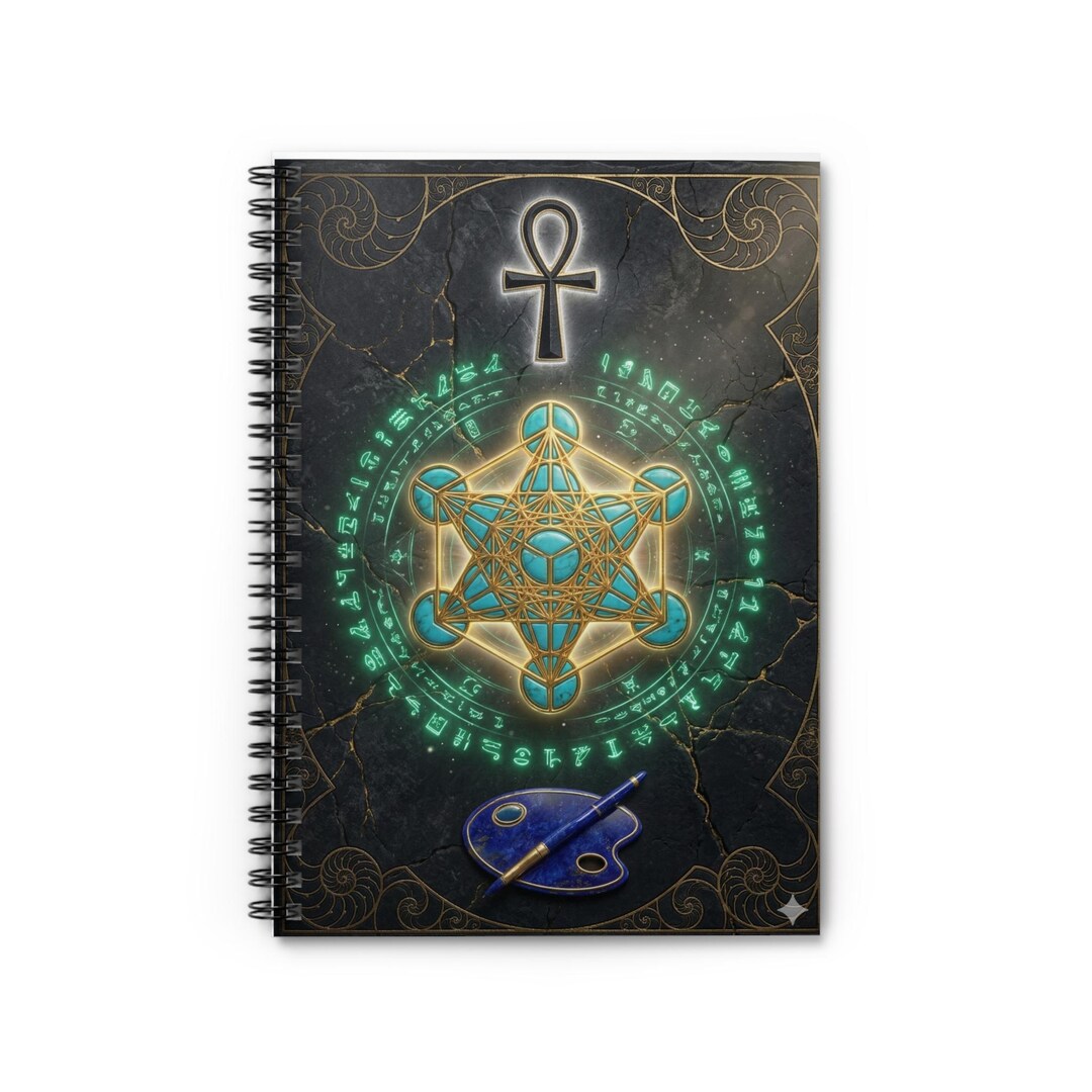 Master Codex The Scribes Master Codex Notebook | 5D Metatrons Cube & Emerald Tablet ...