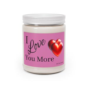 Valentine&#39;s Day Candle, Scented Candle, Gift for Her, Love Candle, Romantic Candle, Home Decor Candle