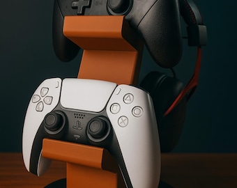 Support pour manette double et casque, accessoires gaming
