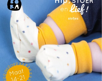 Naaipatroon PDF jumpsuit, salopette, baggy overgooier pakje voor baby (Nederlands)