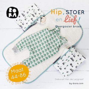 Cartamodello PDF salopette, tuta, overgooier per bambino (olandese)