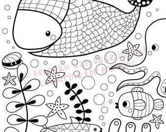 Colouring Underwater theme download