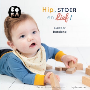 Sewingpattern PDF bandana bib for baby (Dutch)