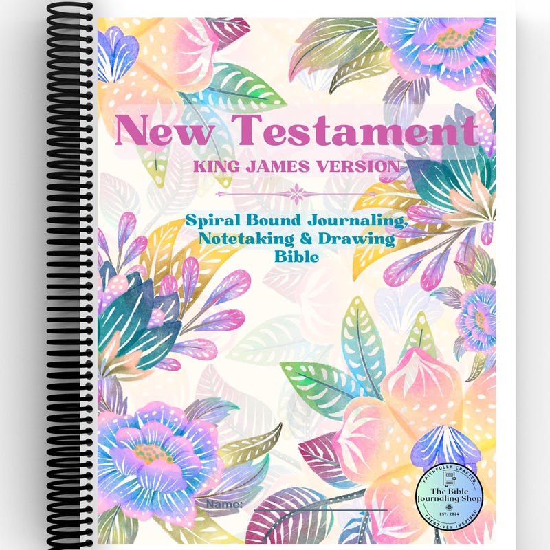Spiral Bound Study Bible for Women Etsy