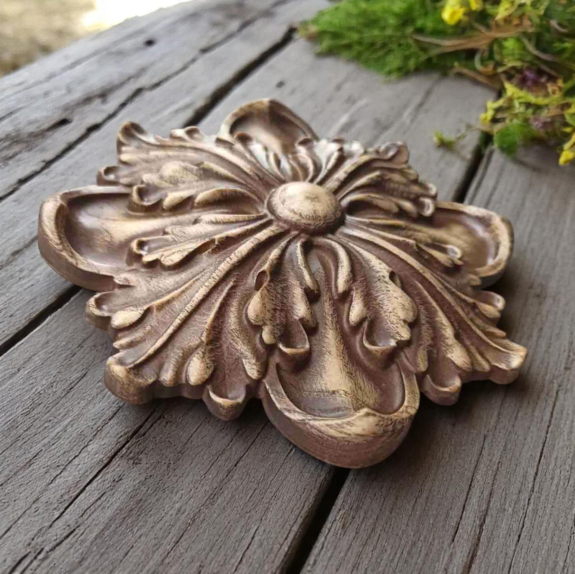 Wood rosette - Etsy 日本