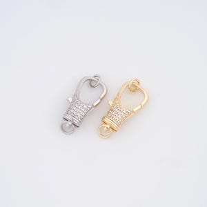 18K Gold Filled Lobster Clasp,Claw Clasp for DIY Jewelry Making Supply