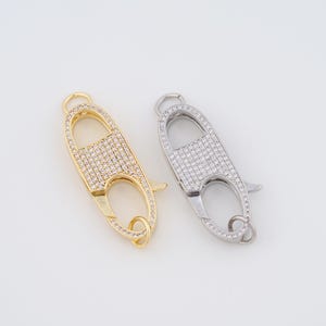 18K Gold Filled Lobster Clasp,Claw Clasp for DIY Jewelry Making Supply