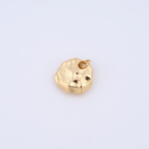 18K Gold Filled Stone Charms,Stone Pendant for DIY Jewelry Making Supply