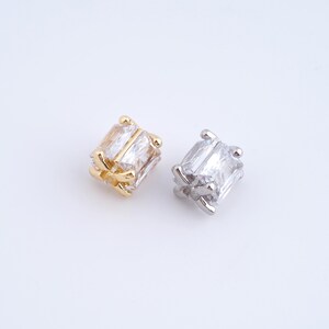 18K Gold Filled Tube Beads,Round Beads for DIY Jewelry Making Supply