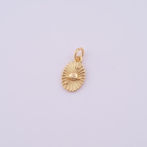 18K Gold Filled Saturn Charms,Star Pendant for DIY Jewelry Making Supply