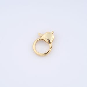18K Gold Filled Lobster Clasp,Claw Clasp for DIY Jewelry Making Supply