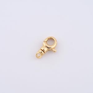 18K Gold Filled Lobster Clasp,Claw Clasp for DIY Jewelry Making Supply