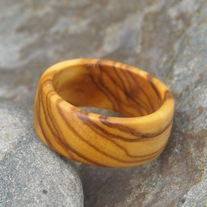 Anillo madera de olivo Joyaria madera Anillo de compromiso Alentejoazul Anillo de boda amistad vegano natural Hombres hombre Portugal imagen 3