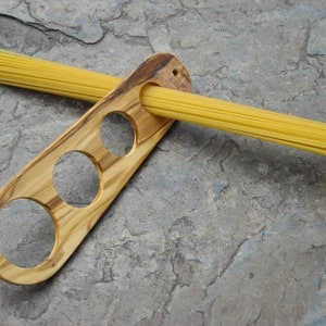 Dosatore per spaghetti in legno d'ulivo, dosatore per pasta, utensile da cucina in legno, amante della pasta, chef di cucina alentejoazul immagine 2