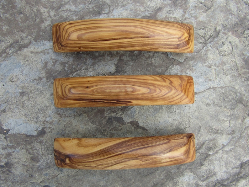 Barrette à Cheveux En Bois Naturel - Fabrication Artisanale Russe - Pince écoresponsable