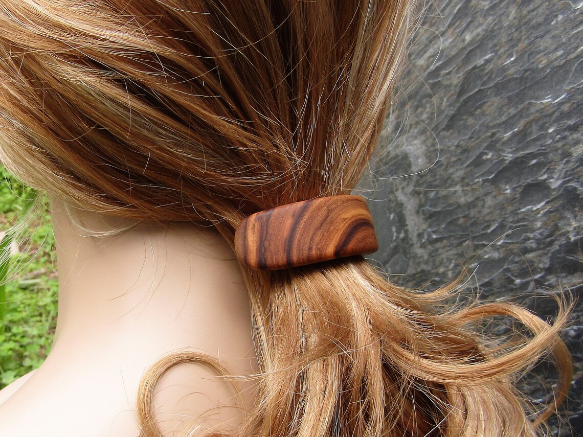 Haarspange Mit Seidenblume – Elegante Haarklammer Für Frauen & Mädchen In Beige Oder Schwarz