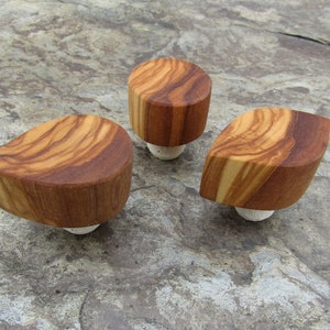 3 Tapones madera de olivo corcho tapón botella vino aletejoazul portugal regalo hombre boda amantes del vino gourmet imagen 3