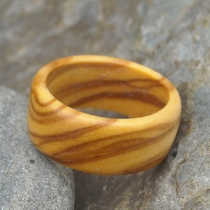 Anillo madera de olivo Joyaria madera Anillo de compromiso Alentejoazul Anillo de boda amistad vegano natural Hombres hombre Portugal imagen 4