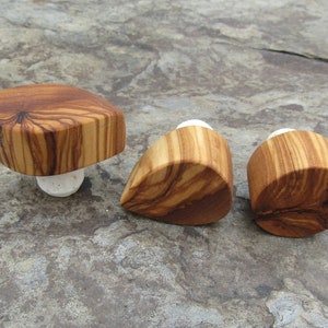 3 Tapones madera de olivo corcho tapón botella vino aletejoazul portugal regalo hombre boda amantes del vino gourmet imagen 5