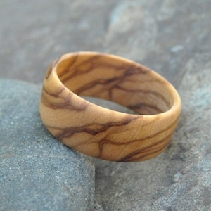 Anillo madera de olivo Joyaria madera Anillo de compromiso Alentejoazul Anillo de boda amistad vegano natural Hombres hombre Portugal imagen 8