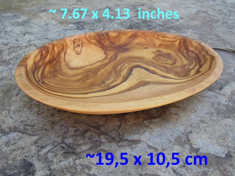 oval dish olive wood bowl key tray Penholder wooden pen appetizer alentejoazul storage present men wooden natural portugal gourmet kitchen image 1