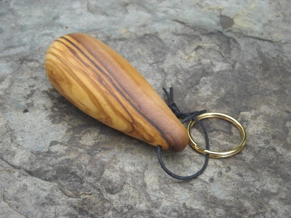 Key chain olive wood acorn Hand smoother Key ring wooden hand flatterer alentejoazul gift for men man portugal organic natural hunter