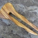 Handgeschnitzte Haarnadel Aus Mondholz – Naturholz, Für Dutt & Brötchen, 2 Stück (klein)