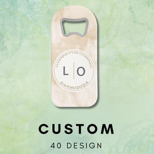 Personalisierte Hochzeitsgeschenke für Gäste in großen Mengen, kundenspezifische Flaschenöffner mit Magnet und Dankeskarte, einzigartige Geschenke für den Gast