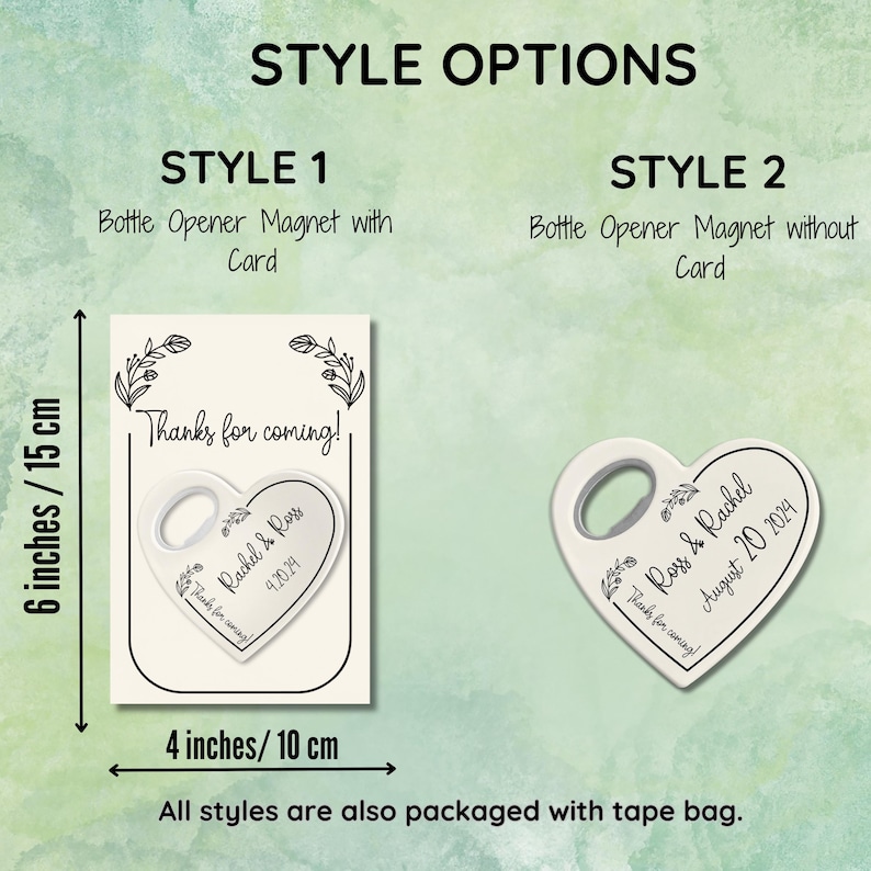 Custom Bottle Opener Wedding Favors, Bulk Gifts for Guest, Magnet Favours, Bridal Shower Gifts, Personalized Wedding Souvenir