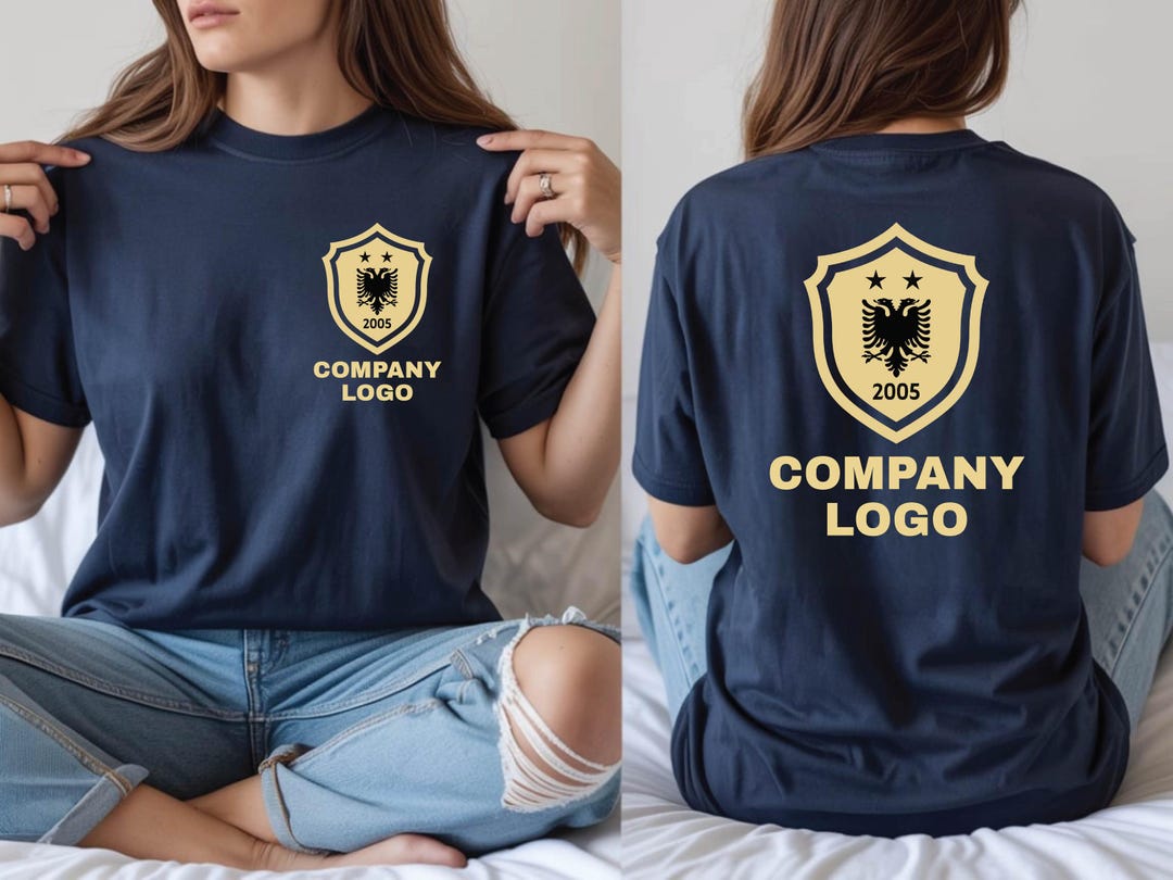custom business shirts, Personalized Business T-shirt, Your Logo Here Tee, Custom Branded 
